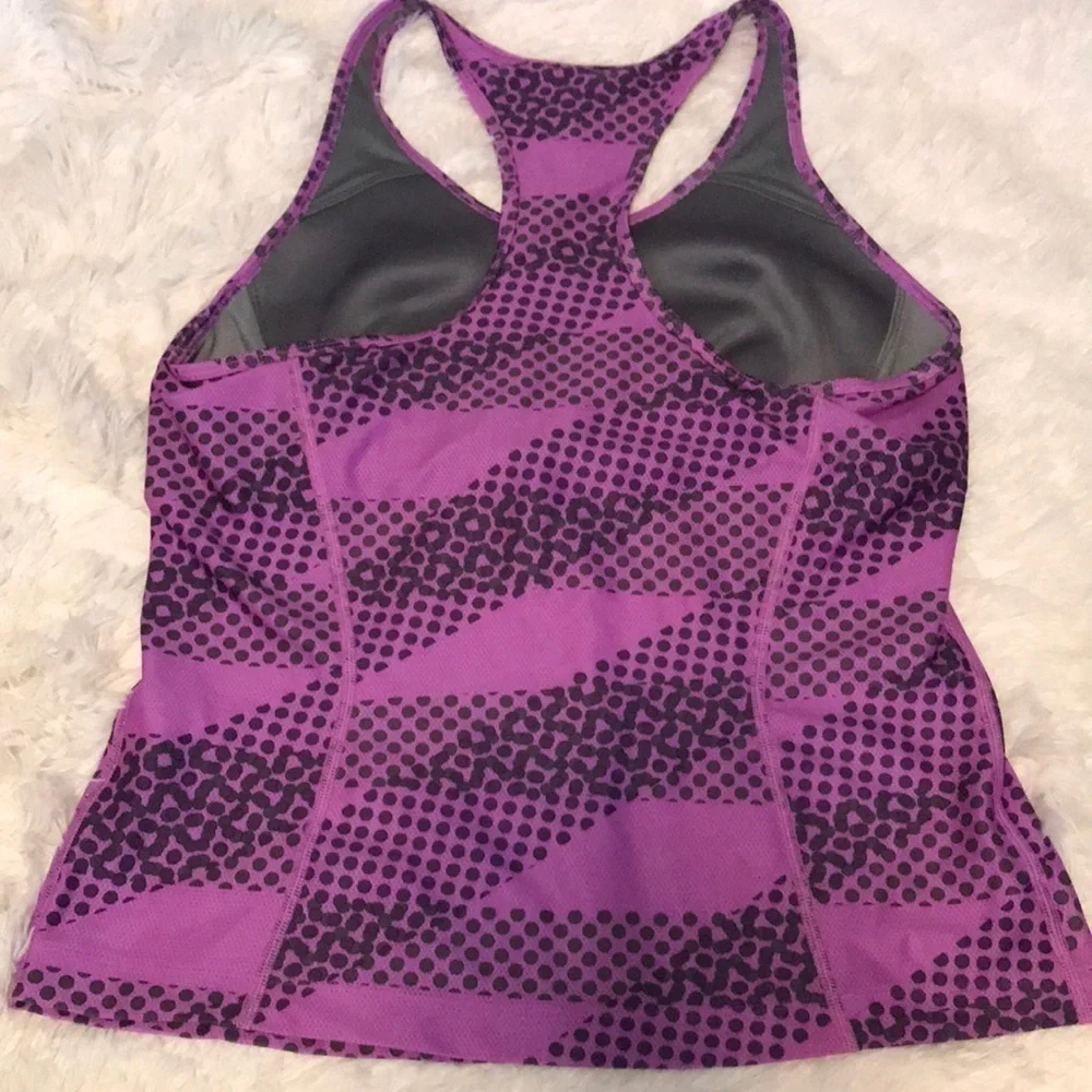 Nike Purple Drifit Racerback Active Tank